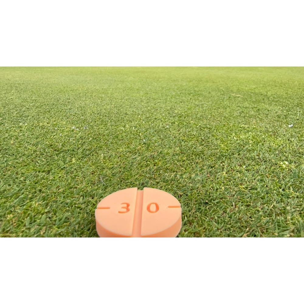 Novelty "Caddy Addy" Golf Ball Marker | Orange 30mg Pill Style - Funny Golf Gift - Picture 3 of 8